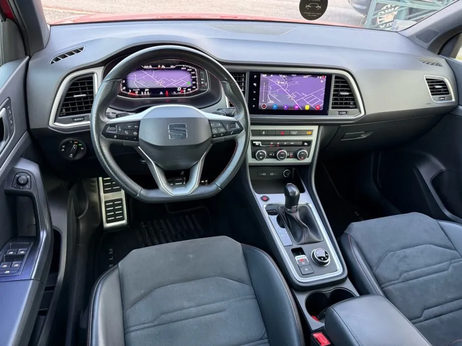 seat ateca 2,0 tdi dsg fr 4x4 °virtual°velika navi°alcantara°leasing° - slika 10