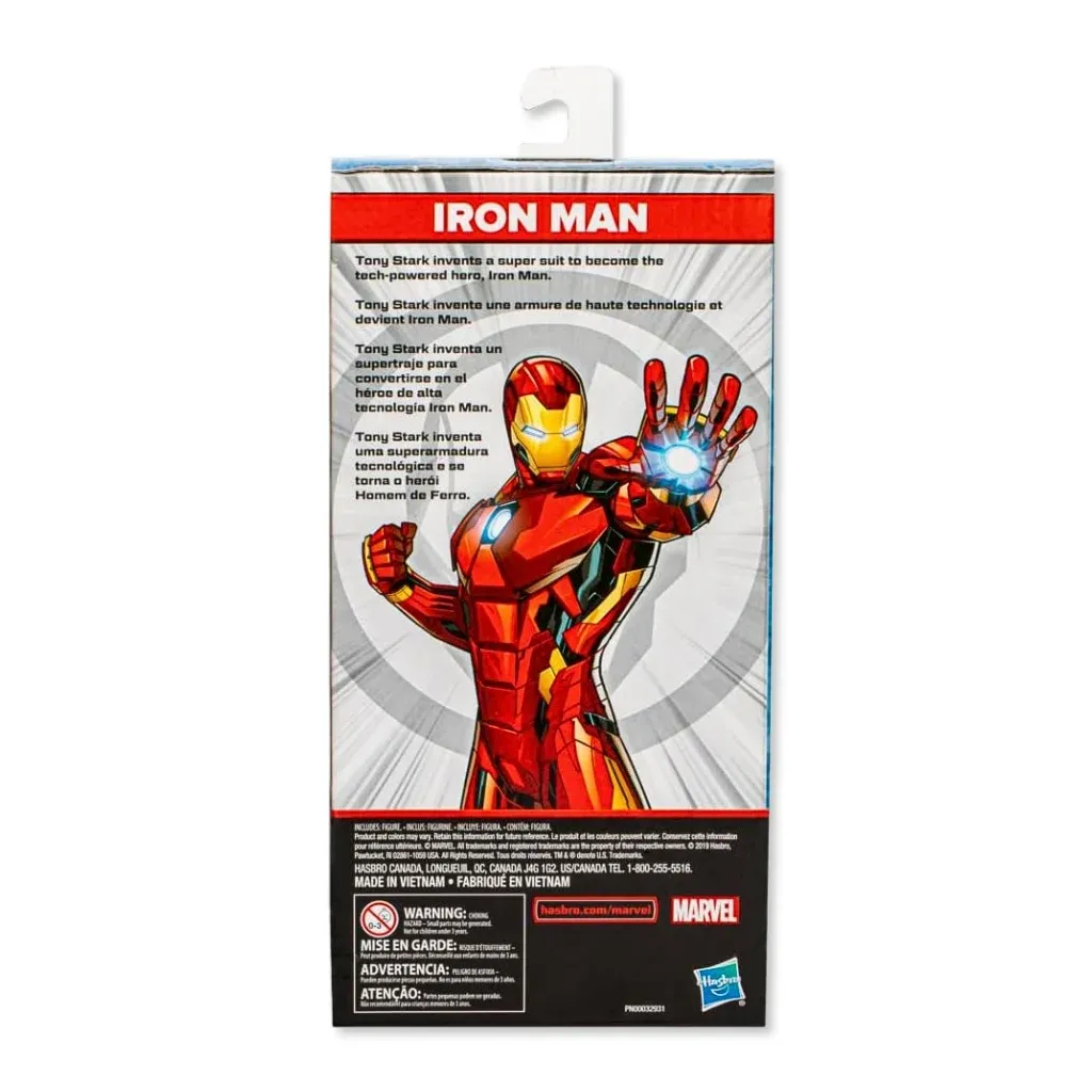 hasbro marvel: iron man figura, 24cm - slika 3
