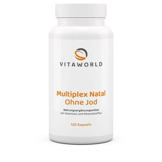 Multivitamin Multiplex Natal kapsule bez joda, Vita world, 120 tableta - Zagreb