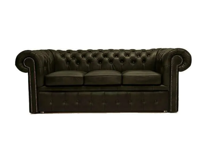 chesterfield trosjed ležaj class leather | 3-sjedišta - slika 3