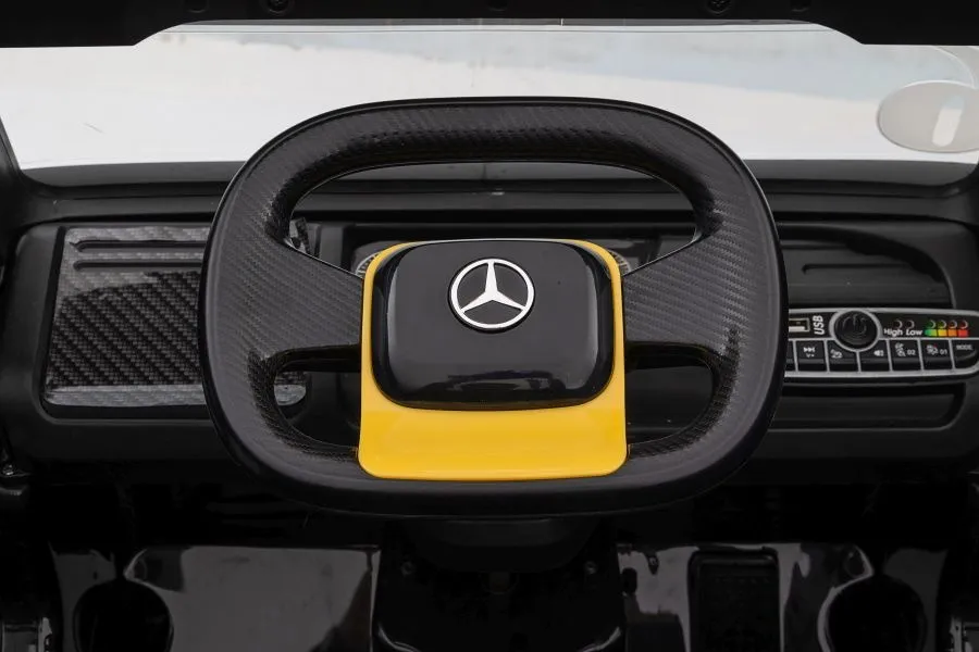kamion na akumulator mercedes xmx622b - žuti - slika 9