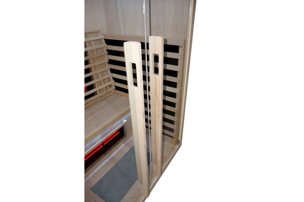 infracrvena sauna – full spectrum + karbonski grijači 130 x 110 x 200 - slika 13