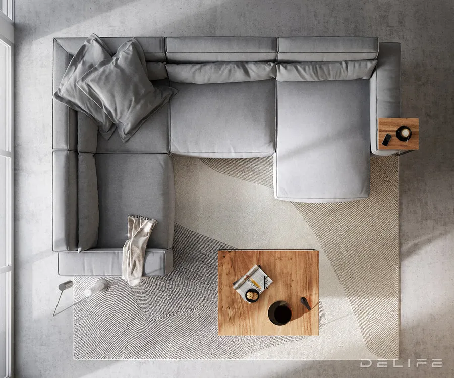 velika kutna garnitura sirpio xl 360x258cm, materijal: mikrofibra - slika 6