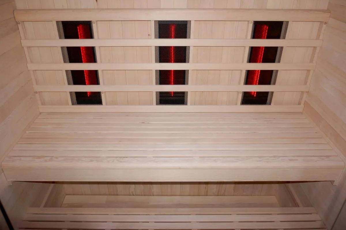 kombinirana sauna finska + infra full spectrum 200 x 150 x 200 - slika 9