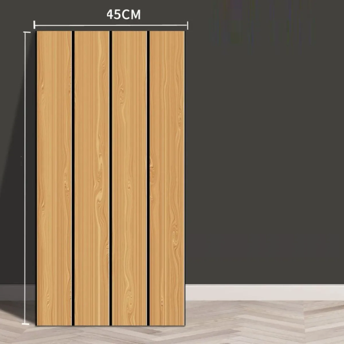 samoljepljivi pvc zidni paneli - alp stripes - slika 3