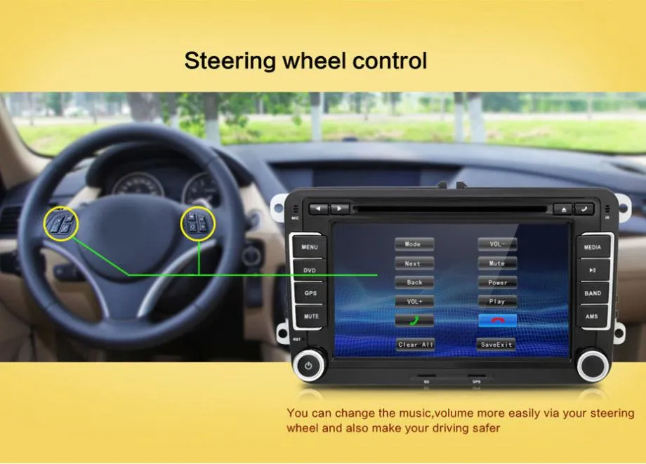 seat leon toledo altea original 2din navigacija gps 2din - slika 4