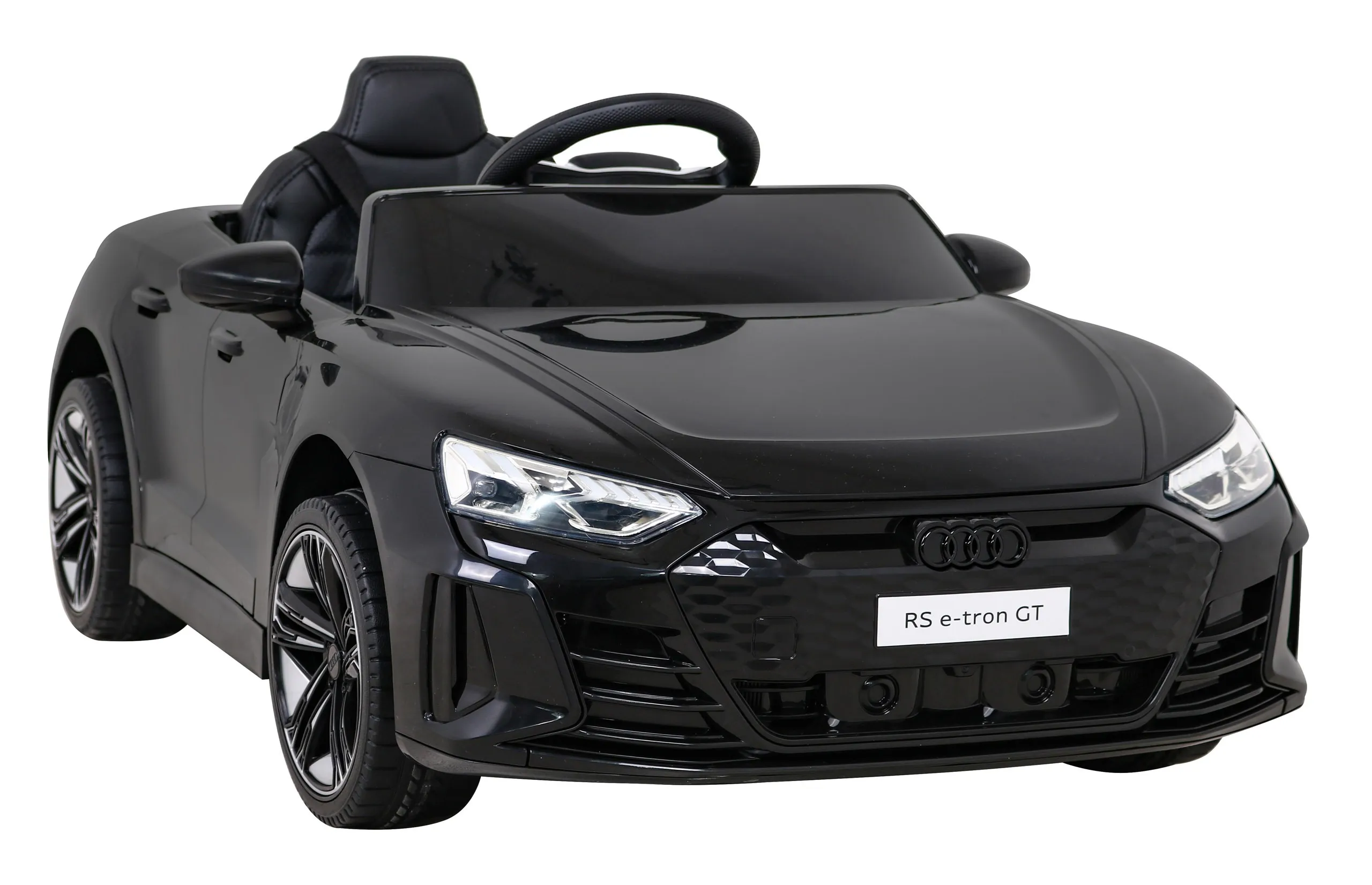 Licencirani auto na akumulator Audi RS E-Tron GT - crni - Mursko Središće
