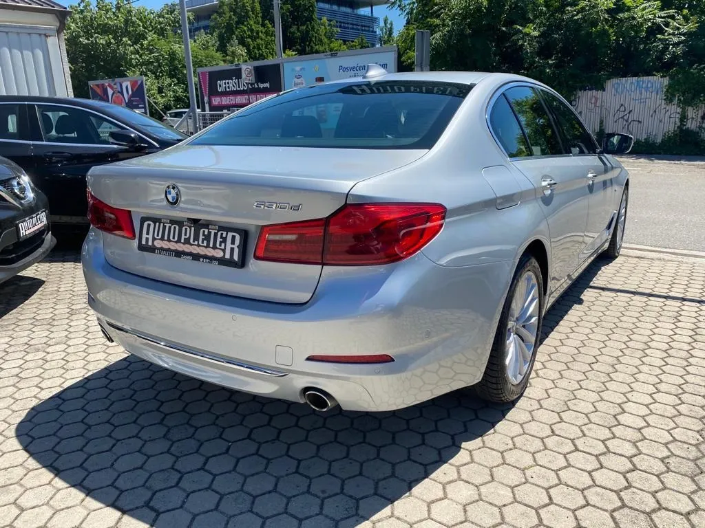 bmw serija 5 530d luxury line, ambient, pdc, 4x garancija!! - slika 6