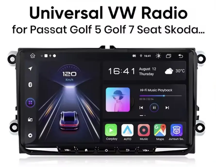 vw caddy golf passat original multimedija navigacija android kamera - slika 12
