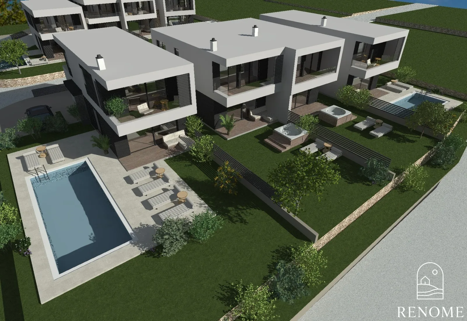 Contessa residence 1: Moderna kuća u nizu na dobroj lokaciji - Novigrad