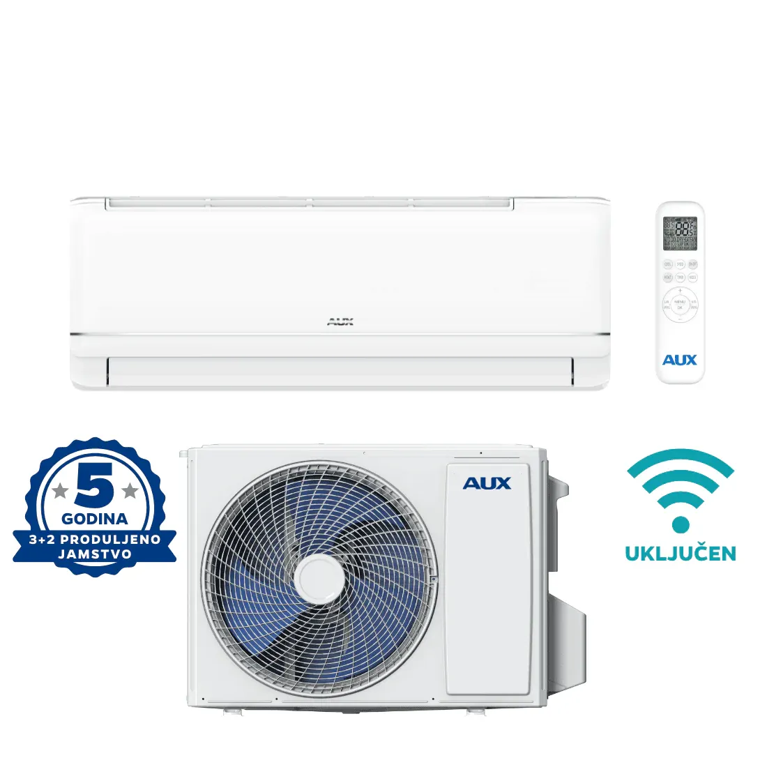 KLIMA UREĐAJ AUX Q-Neo 2.7 / 2,9 kW - Zagreb