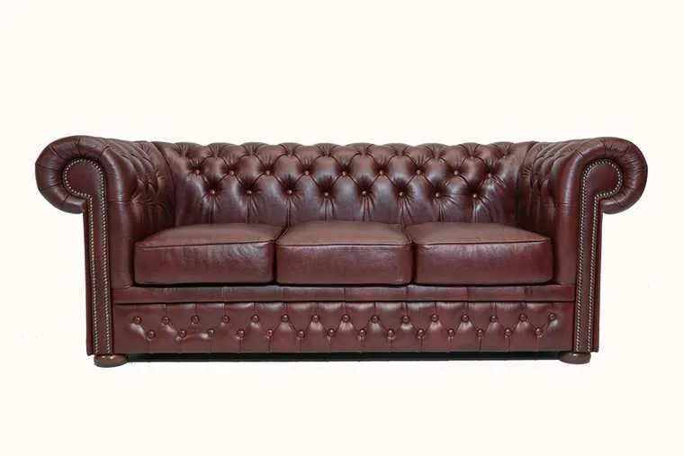 Chesterfield Trosjed First Class Leather | 3-sjedišta - Ježdovec, Zagreb