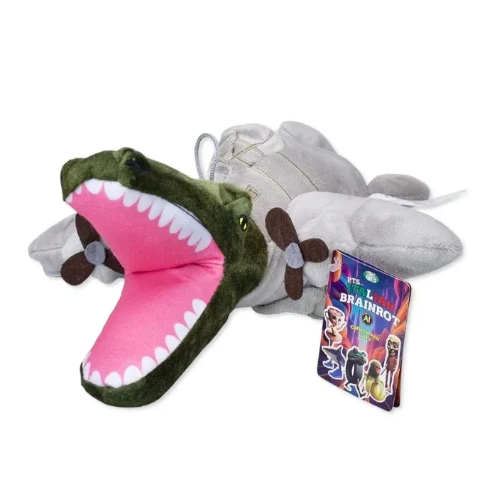 Italian Brainrot Bombardiro Crocodilo plišana igračka, 28cm - Zagreb