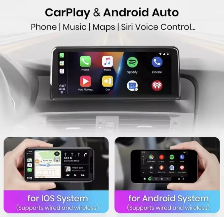 original multimedija za bmw x3 f25 x4 f26 android carplay kamera ekran - slika 15