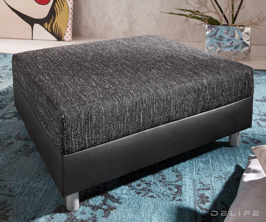 Tabure Clovis 98x83x40cm, Materijal: Strukturirana tkanina - Čakovec