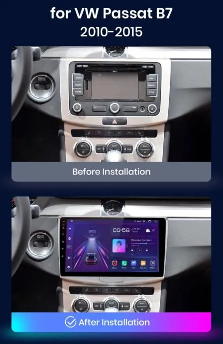 vw passat b7 original multimedija android gps radio navigacija wifi - slika 8