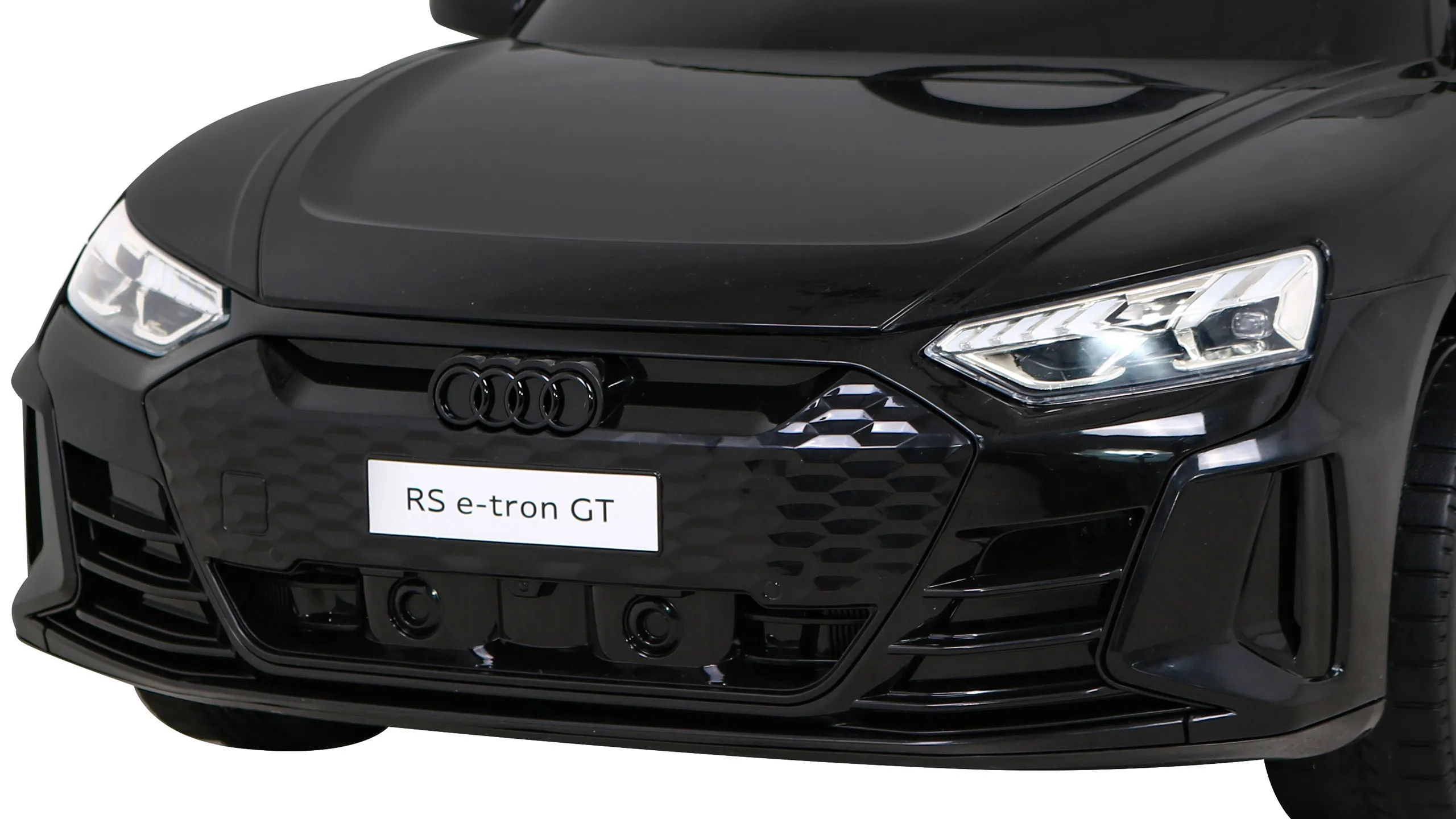 licencirani auto na akumulator audi rs e-tron gt - crni - slika 2
