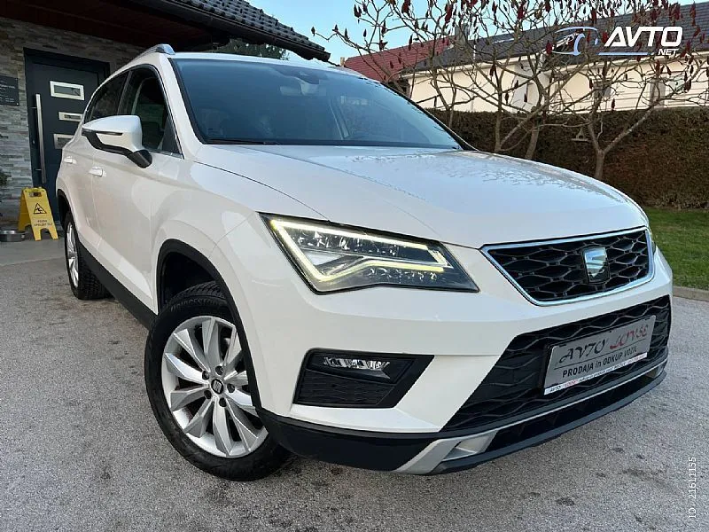 seat ateca 1.6 tdi 85 kw style-1 vlasnik-108000 km-led-sand.. - slika 2