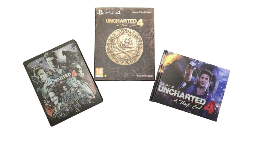 ps4 igra uncharted 4 a thief's end (steelbook & artbook) / r1, rate! - slika 2