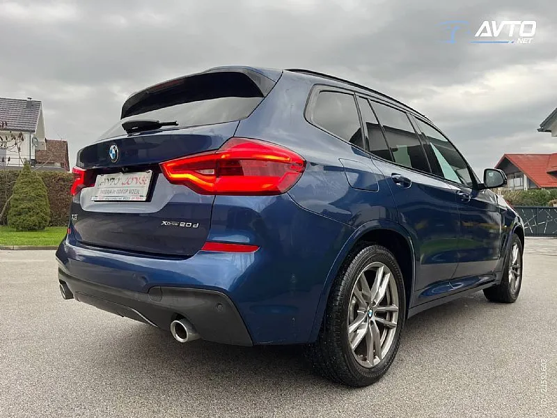 bmw x3 serije: xdrive20d m-sport-1 owner-led-kamera-alu-navi - slika 6