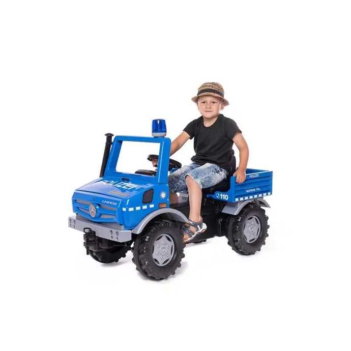 rolly toys policijski kamion na pedale unimog - slika 4