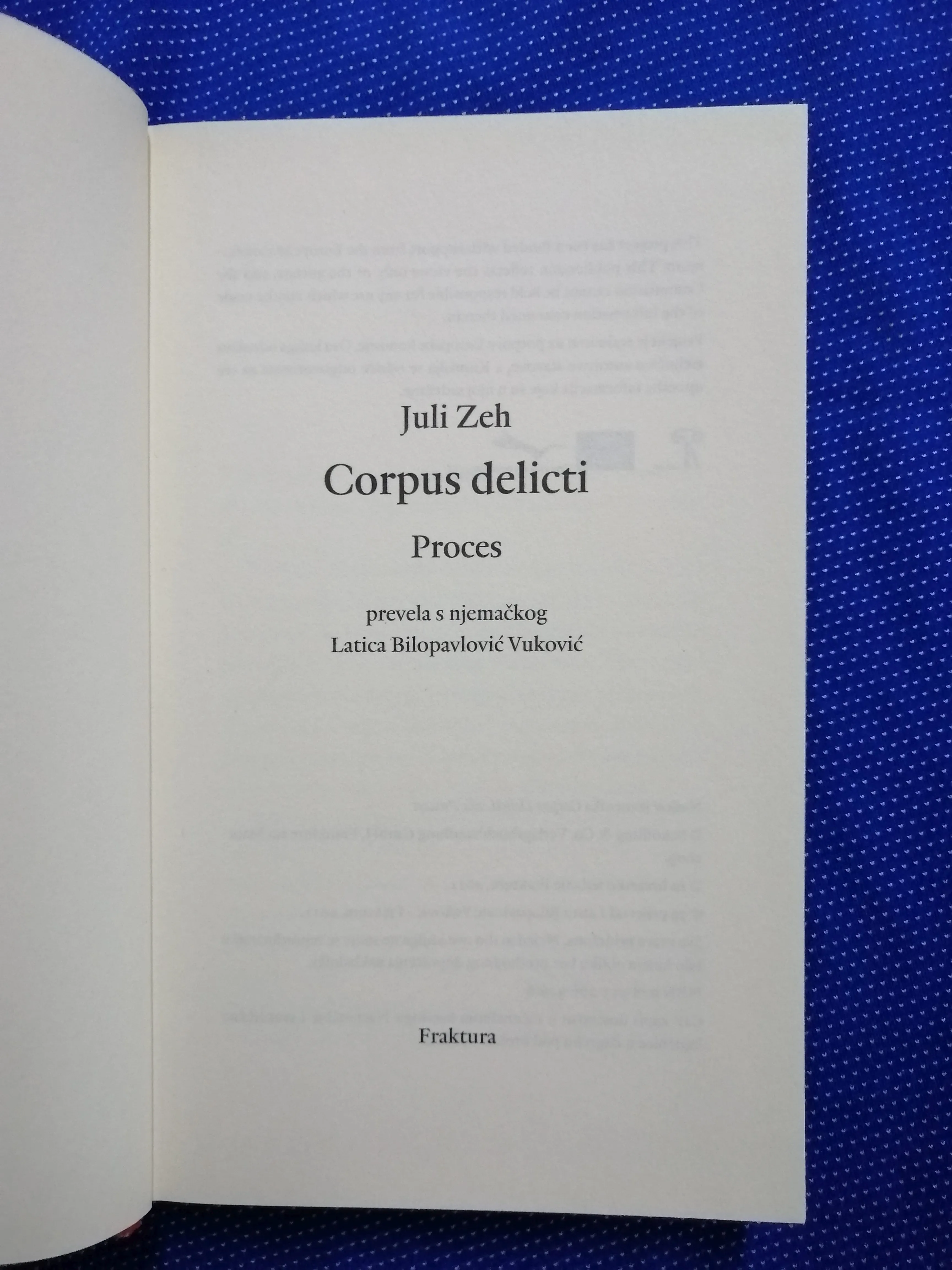 juli zeh – corpus delicti. proces - slika 2