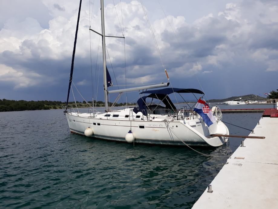 !!!najam jedrilice beneteau oceanis clipper 473,murter,video!! - slika 14