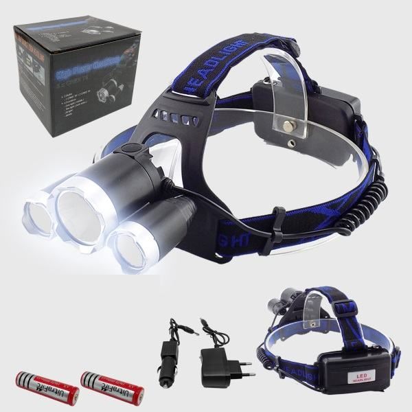 Najjeftinije naglavne lampe PUNJIVE + RAČUN