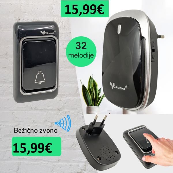 Najpovoljnije Bežično Zvono + Račun