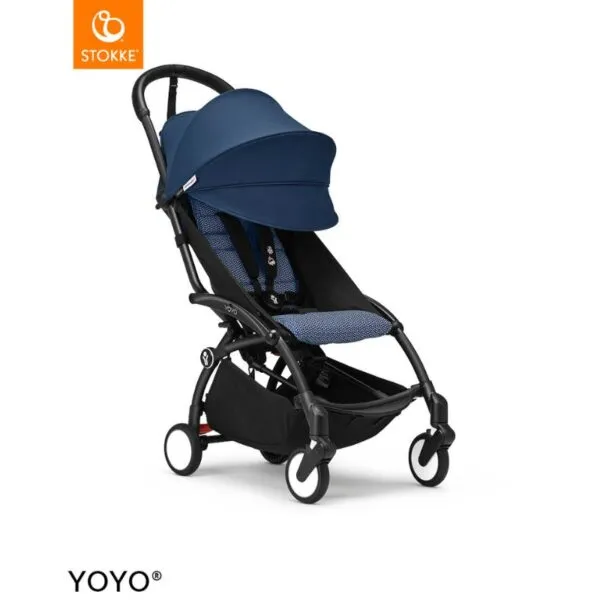yoyo³ dječja kolica 6+ air france – crni okvir - slika 6