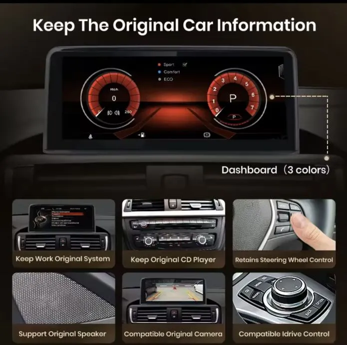 bmw e90 e91 e92 original navigacija android multimedija + idrive wifi - slika 13