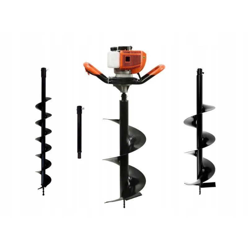 Motorno svrdlo za zemlju + svrdla + adapter 50 cm - Prelog