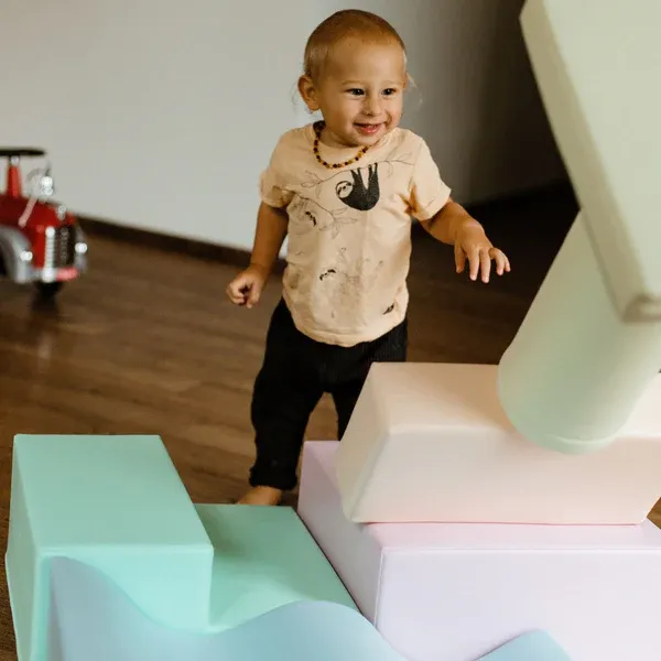 set od 6 pjenastih blokova soft play - svijetlo pastelna boja explorer - slika 12