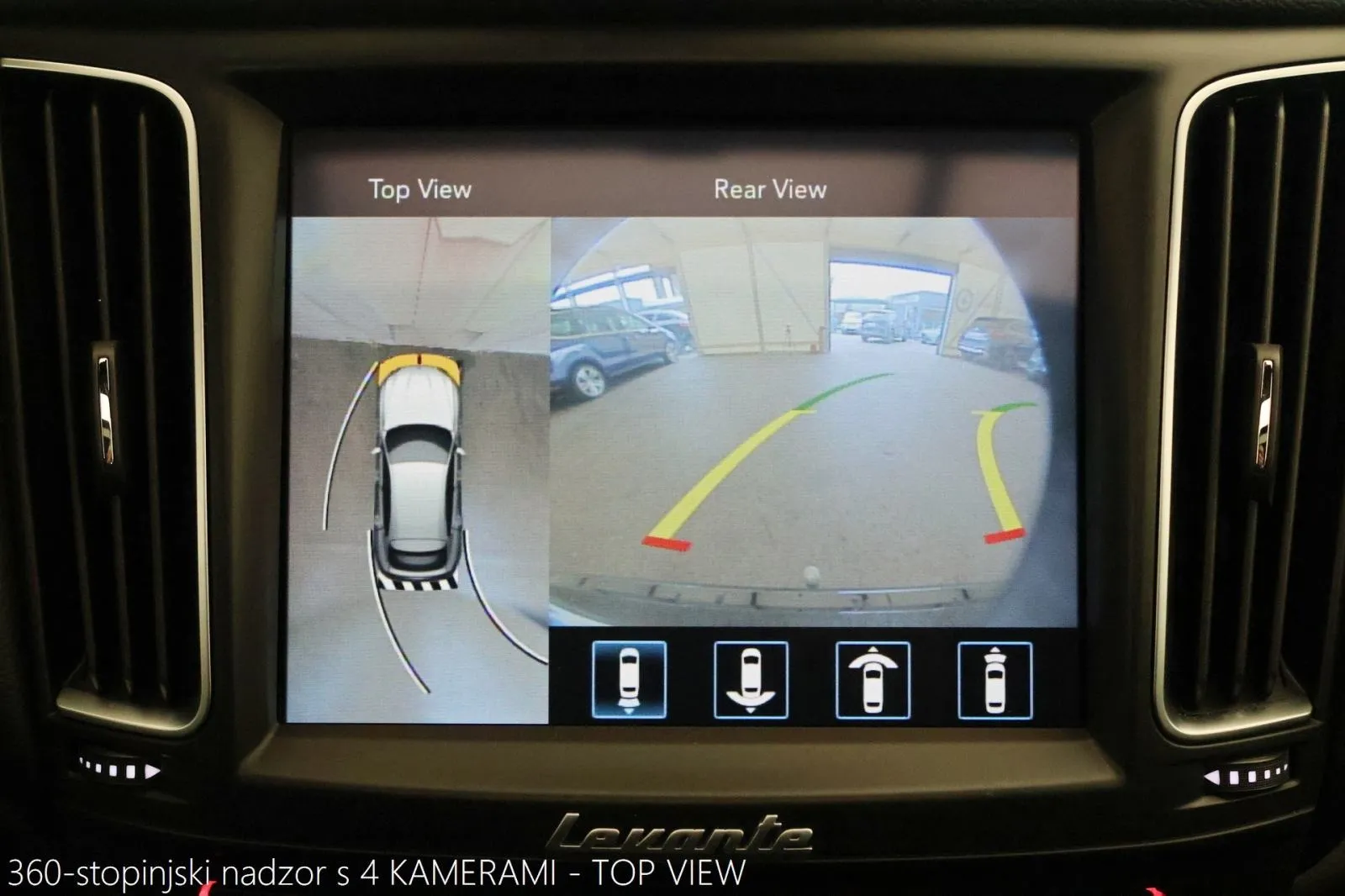 maserati levante 3.0 v6 gdi awd at8 panorama airmatic radar - slika 14