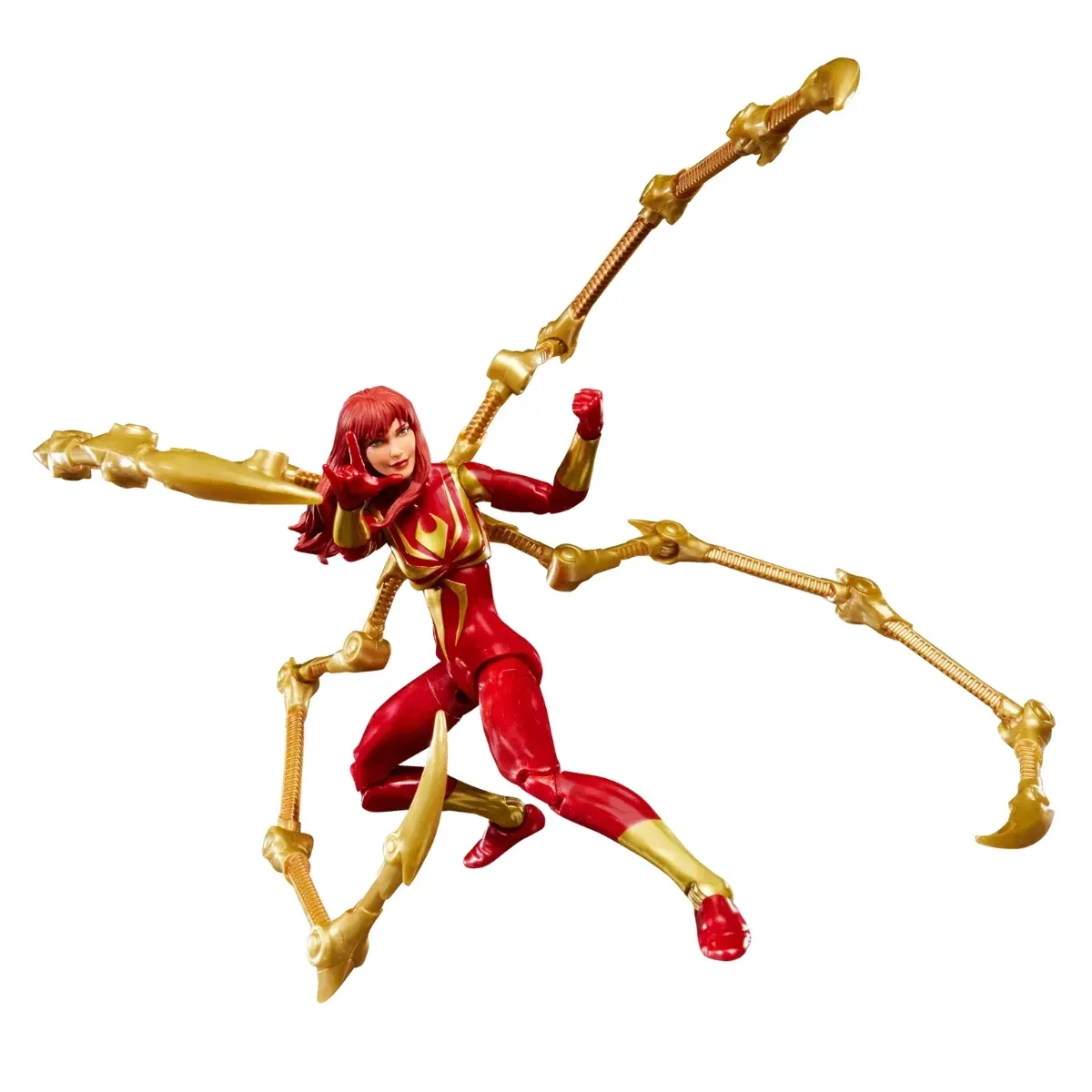 marvel legends series mtg – mary jane watson (iron spider) figura 15cm - slika 7