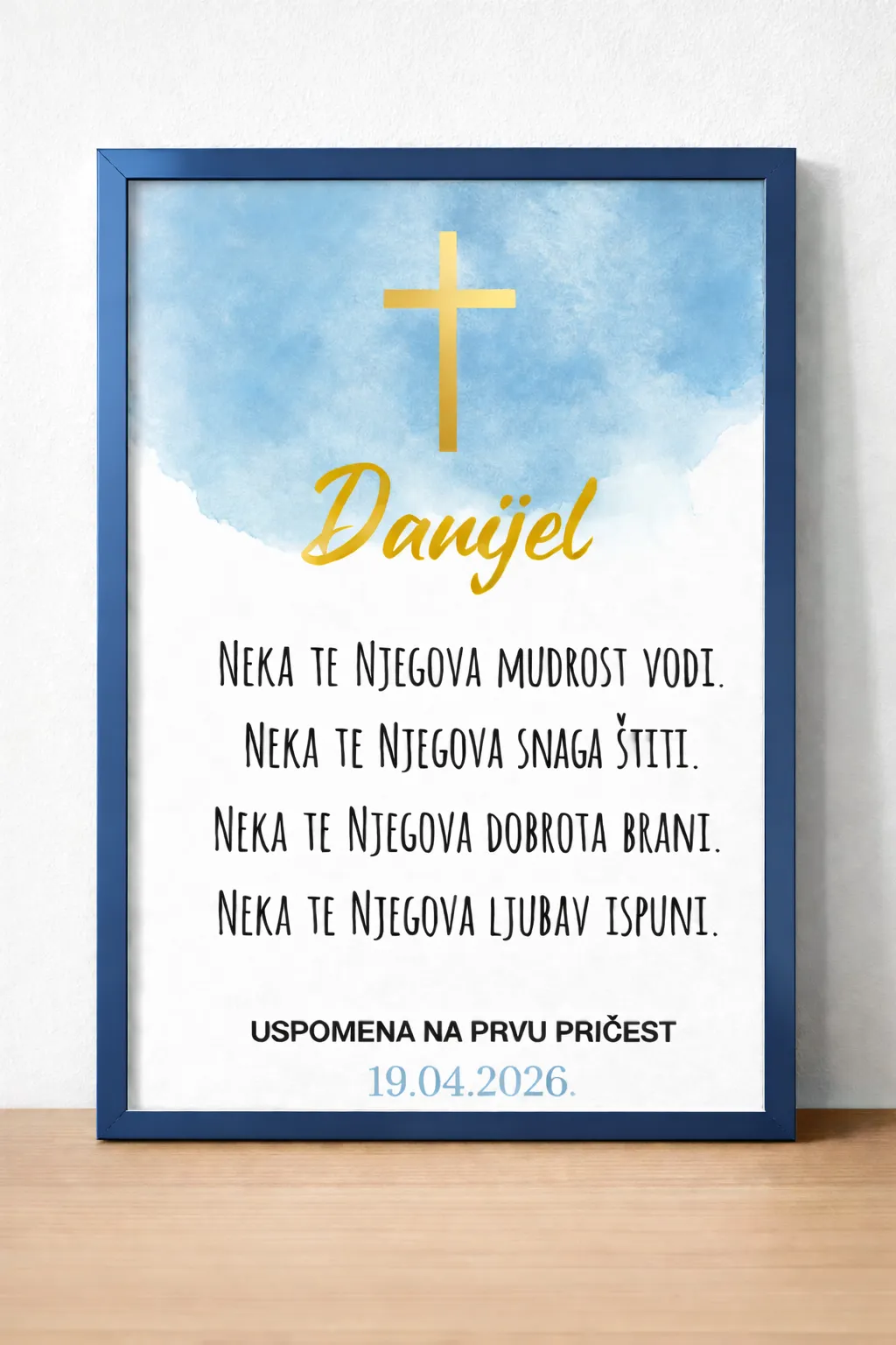 Okvir – uspomena na Prvu pričest - Otočac