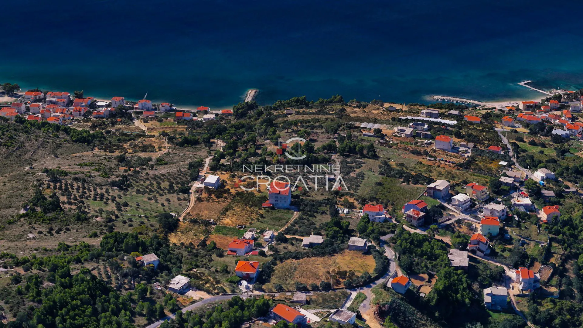 prilika: split, podstrana, građevinsko zemljište! - slika 3