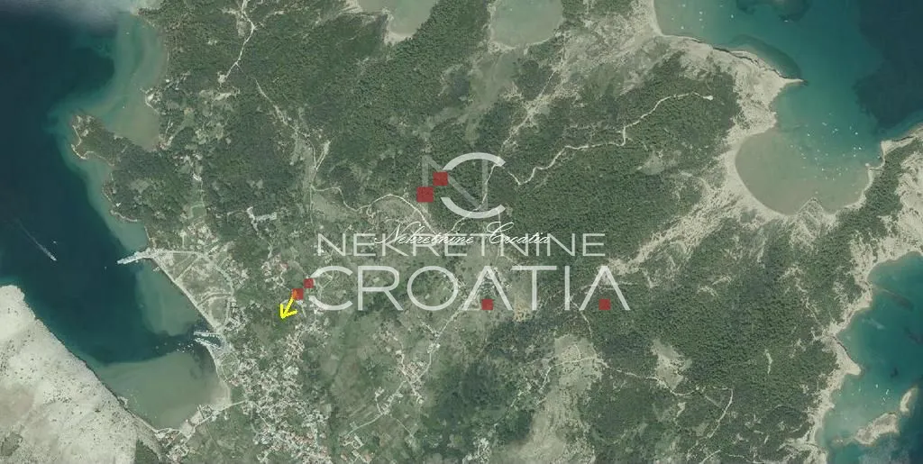 Građevinsko zemljište Rab-Lopar 80 EUR-a/m2!!!