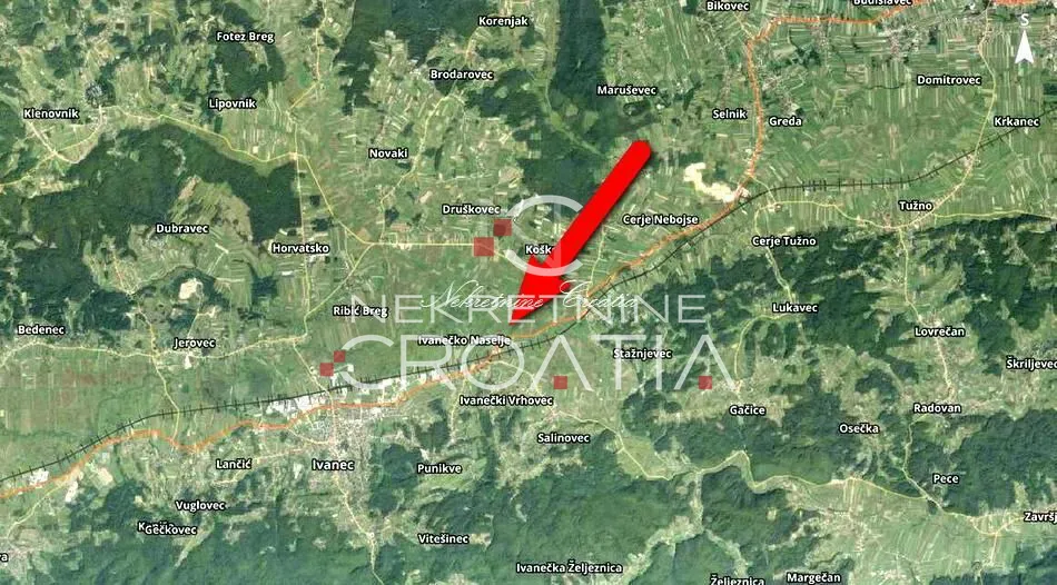 Poljoprivredno, 2 km od Ivanca - Ivanec
