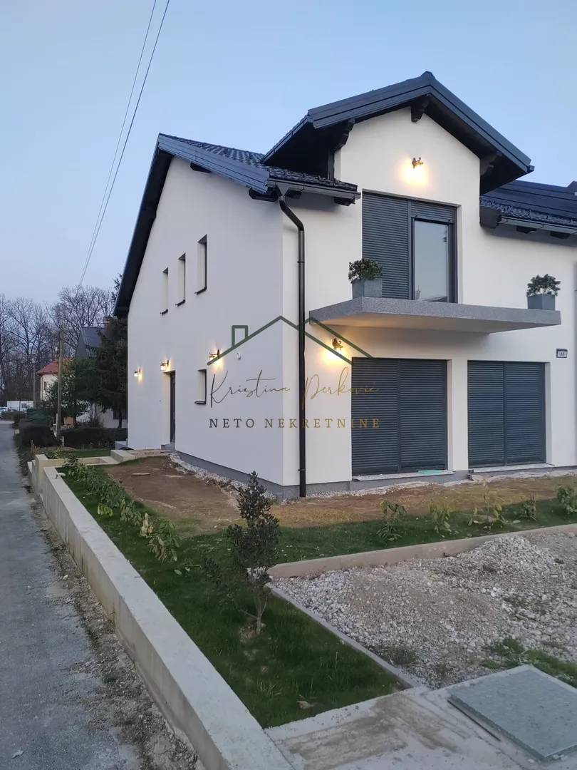 moderna obiteljska kuća u roh-bau fazi u bregani (okolica samobora) - slika 2