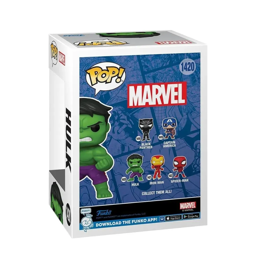 funko pop! marvel: new classics – hulk #1420 - slika 2