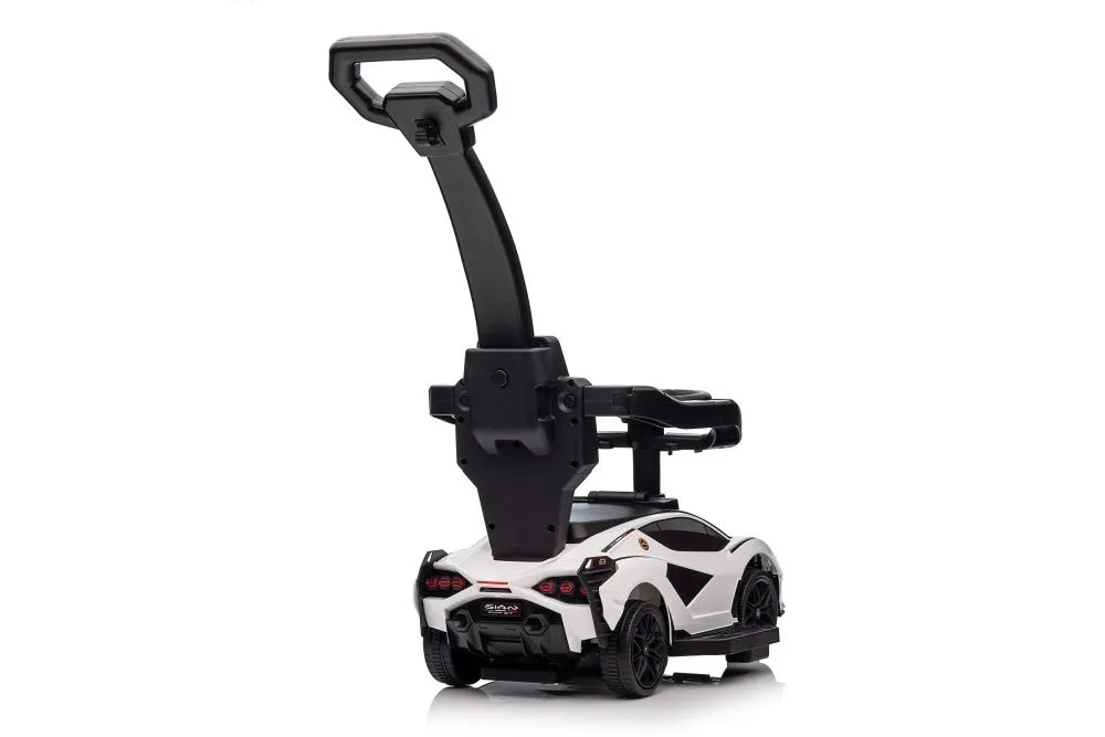 dječja guralica lamborghini qls-996t - bijela - slika 5