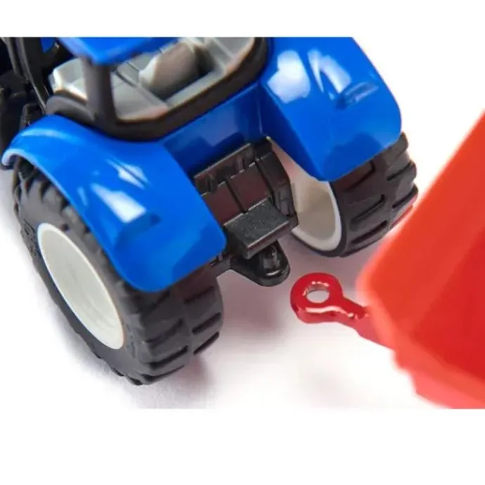 siku traktor new holland s vilicom za palete i paletom - slika 7