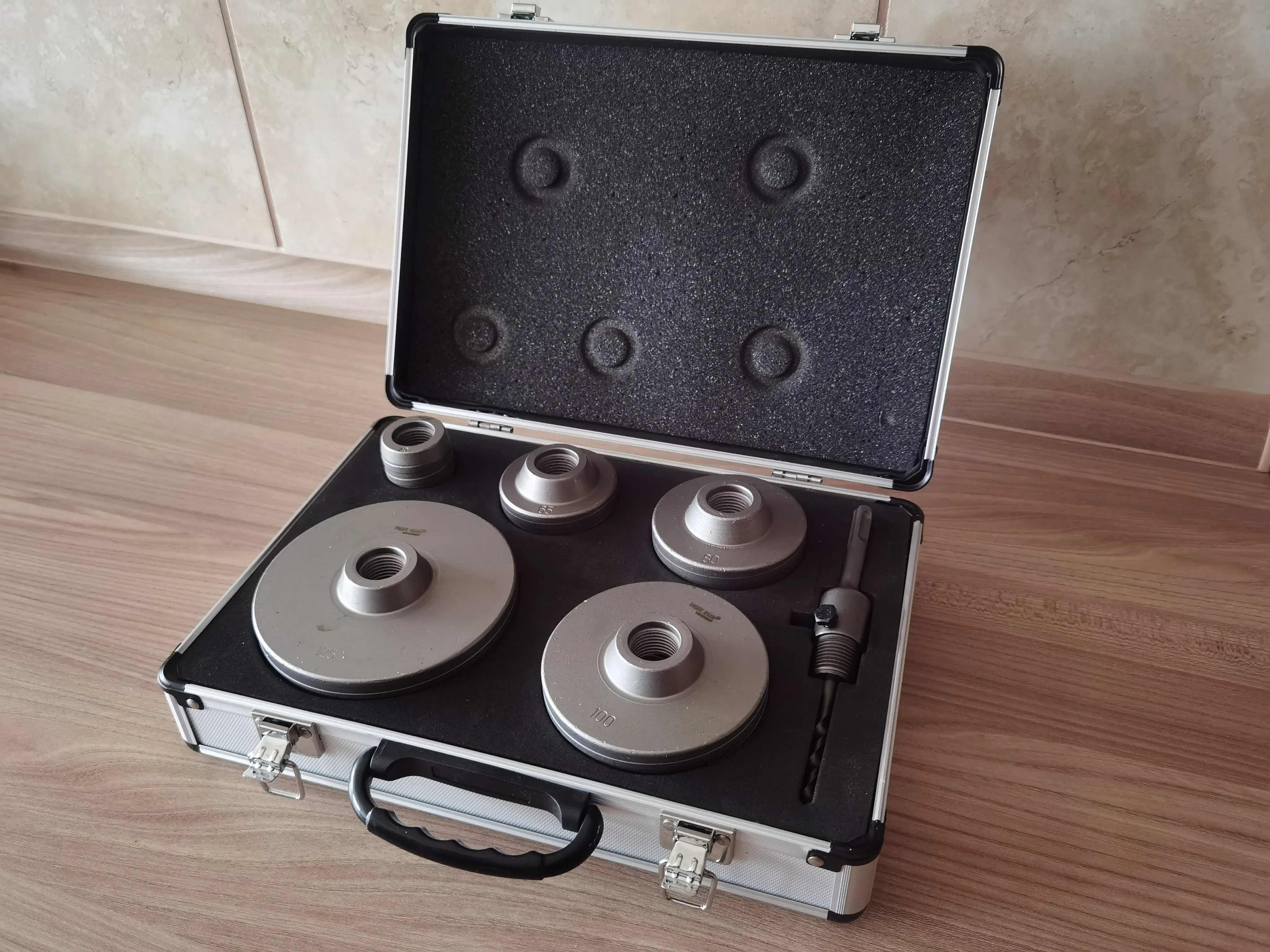 krune za bušenje betona, kamena, ciglu 125mm, 100, 80mm, 65mm, 40mm - slika 2