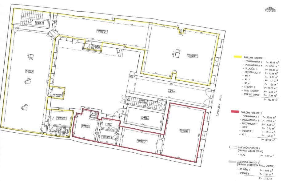 poslovni prostor: osijek, centar, ulični lokal, 300 m2 (prodaja) - slika 12