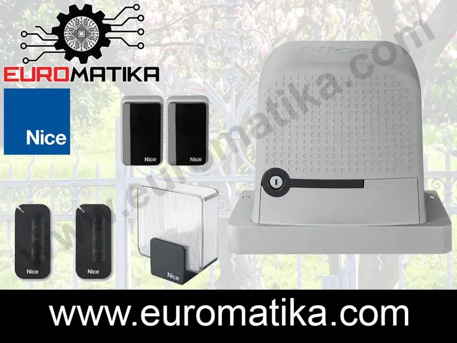 NICE Robus motor za kapiju klizna vrata 400kg do 600kg ALU - Rijeka