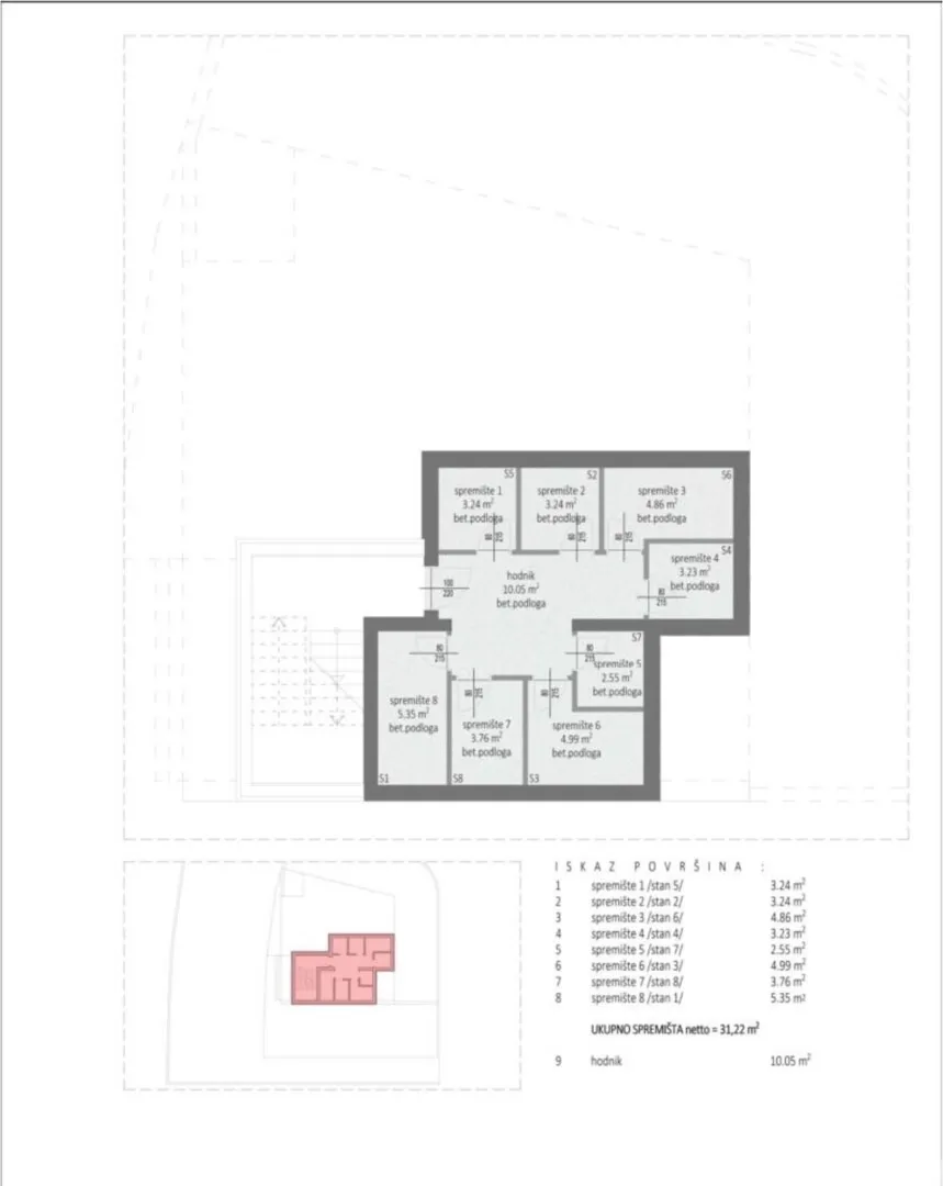 moderan stan od 97 m² s privatnom krovnom terasom - slika 4