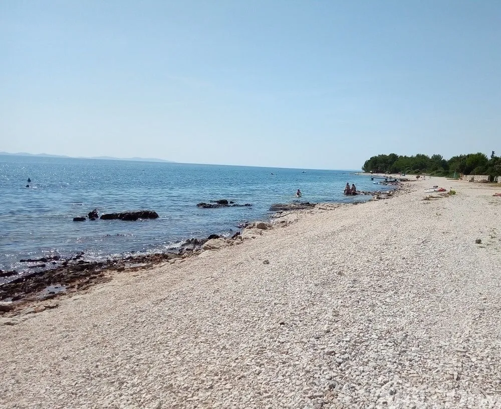 južna strana otoka vira, s dosta zelenila- - slika 23