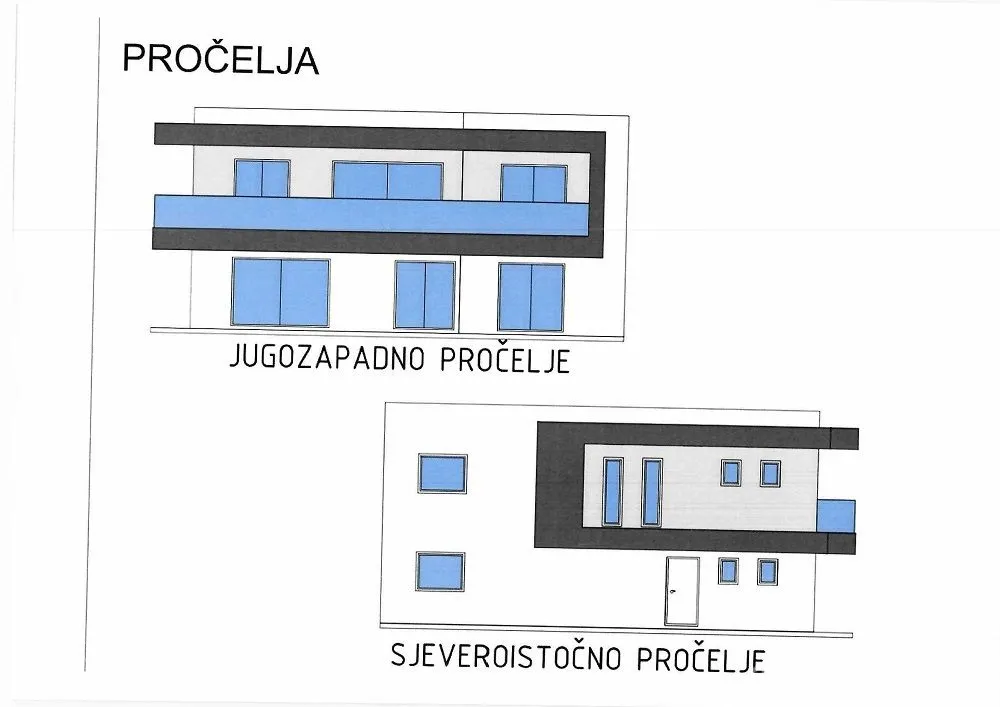 građevinsko zemljište 400 m2 s idejnim projektom. - slika 3