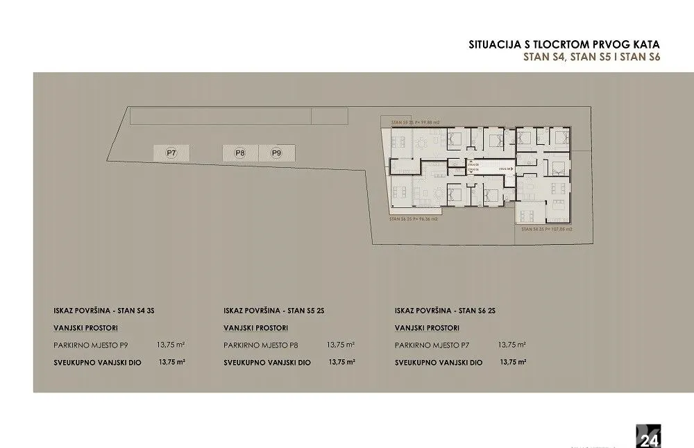 apartman na prvom katu, trosoban, blizina mora i plaže s4 - slika 5